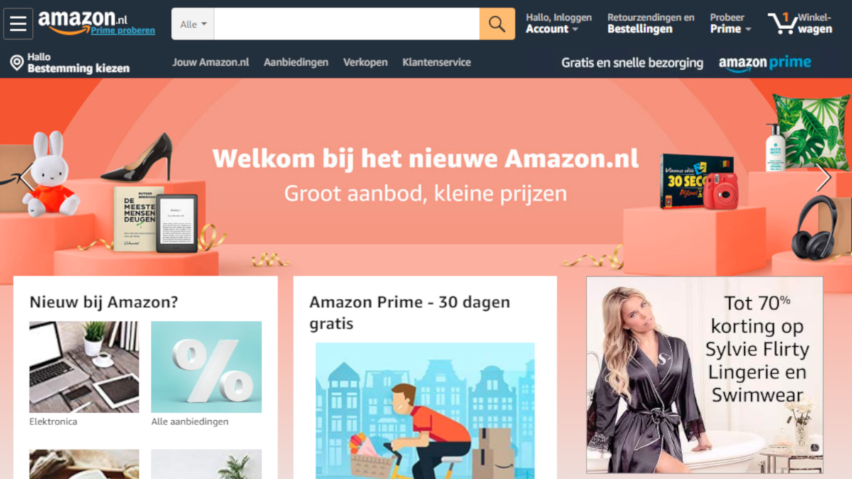 Amazon Launched Full Online Store In Netherlands Amazon.nl