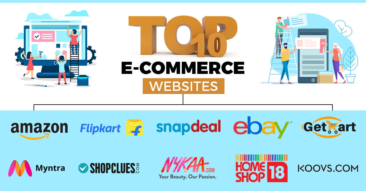 Top 10 Best Ecommerce Sites, Best Online Shopping Store, Ecommerce Store