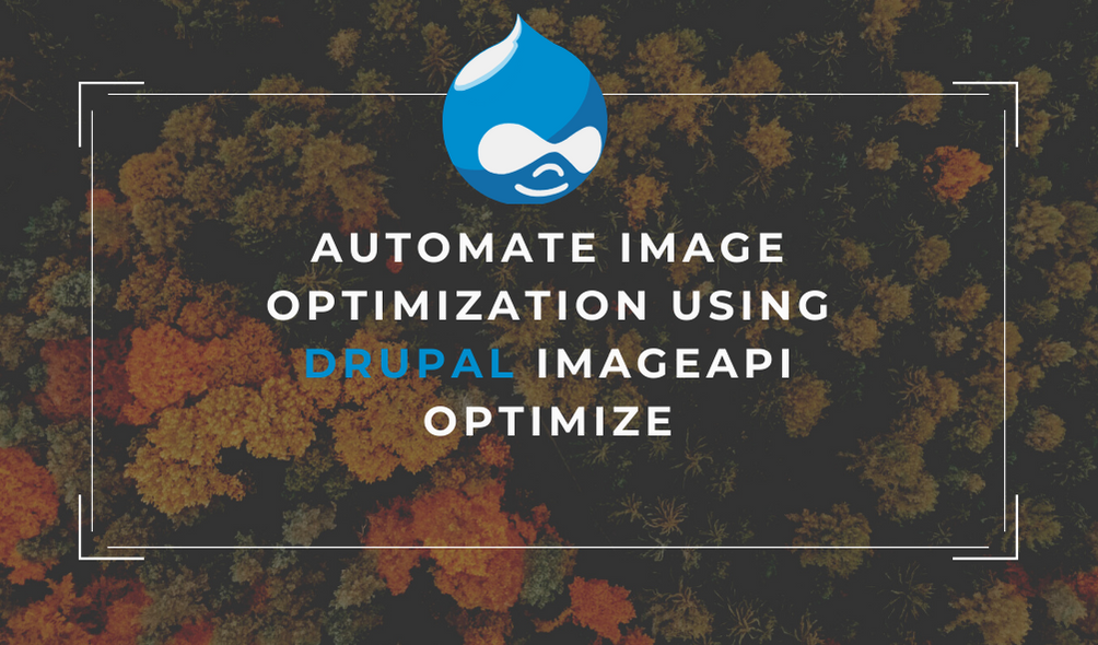 Drupal image optimization