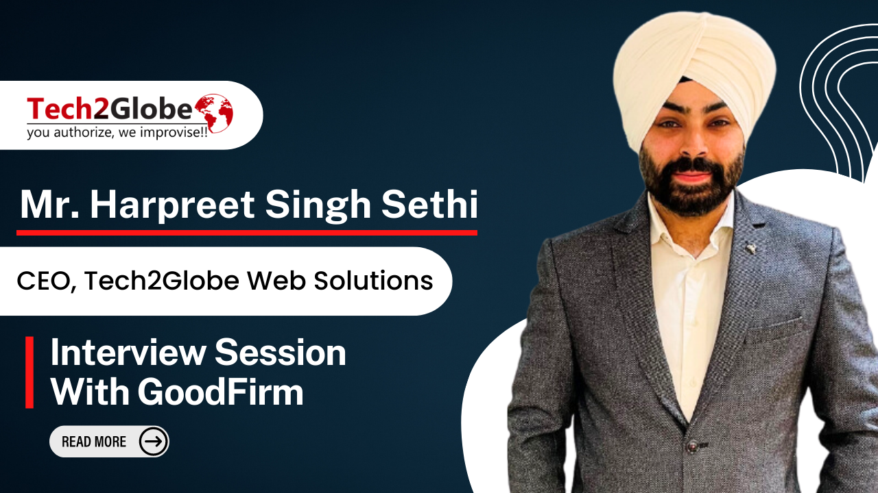 During a career spanning over 21 years, Harpreet earned his PGDBA from Symbiosis Institute of Management Studies and worked for companies like Airtel, Aon Hewitt, Xerox, SunTec India, and Ecommerce Guru before founding Tech2Globe Web Solutions LLP in 2014.