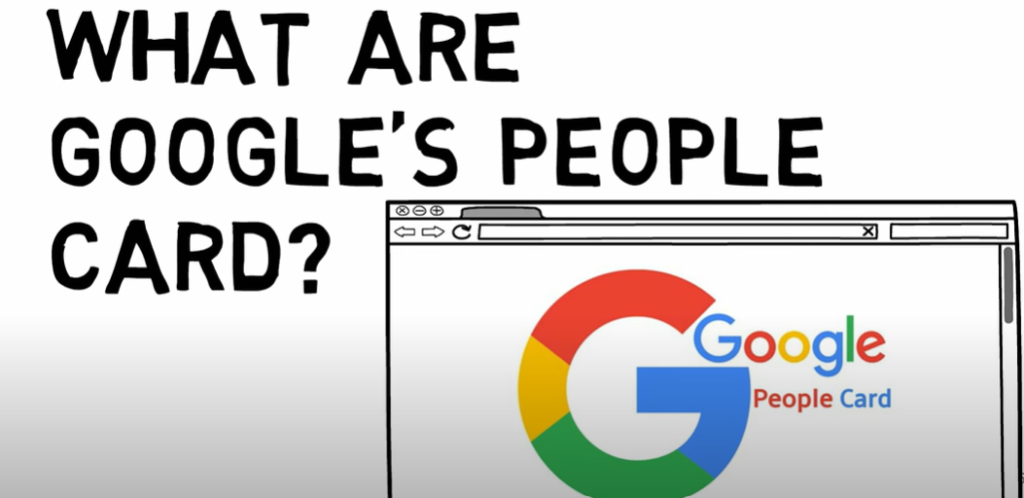 What are Google People Card?