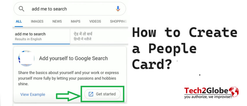 How to Create a People Card? 