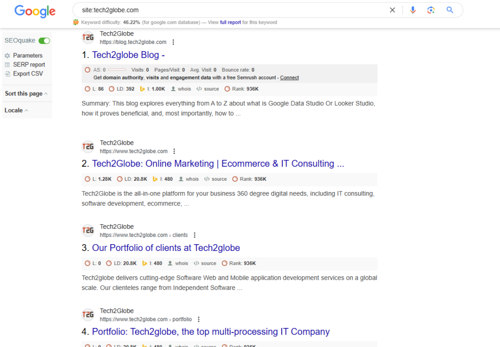 Effective Google search techniques