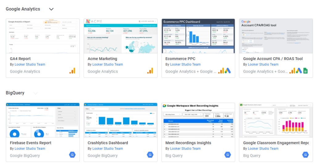 Google Data Studio performance