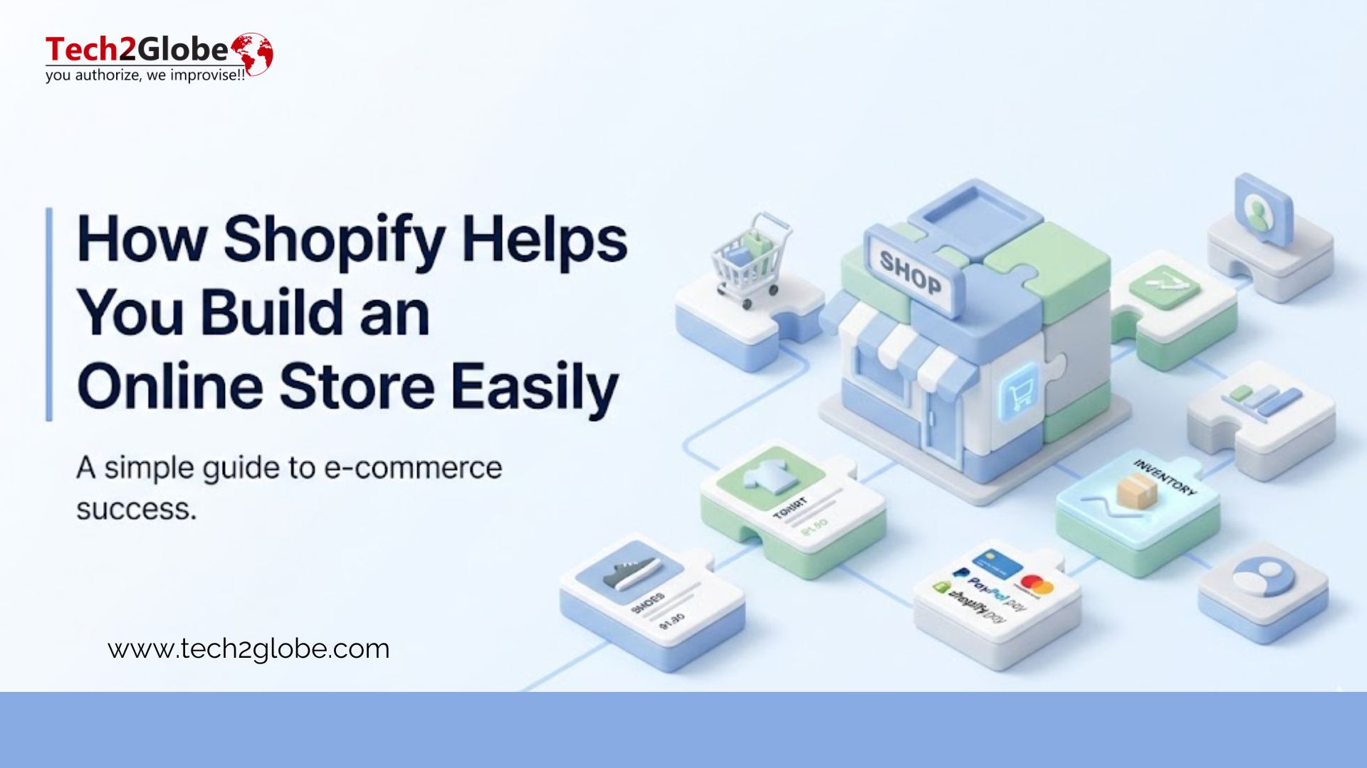 Shopify store development dashboard showing online store creation